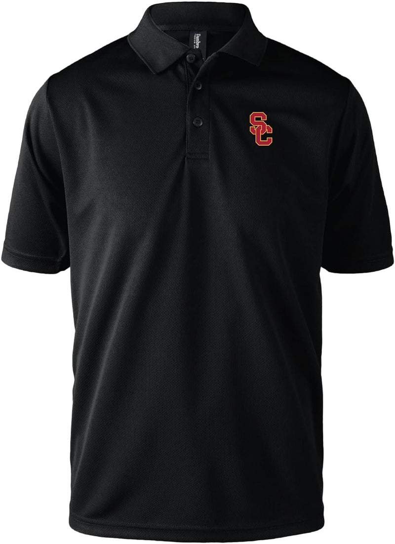 Dunbrooke NCAA Mens USC Trojans Team Micro-mesh Polo - Image 1